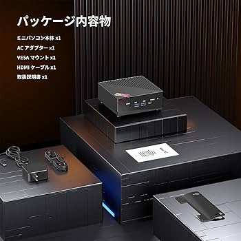 Amazon.co.jp: Nipogi ゲーミング AMD Ryzen7 5700U ミニpc 最大